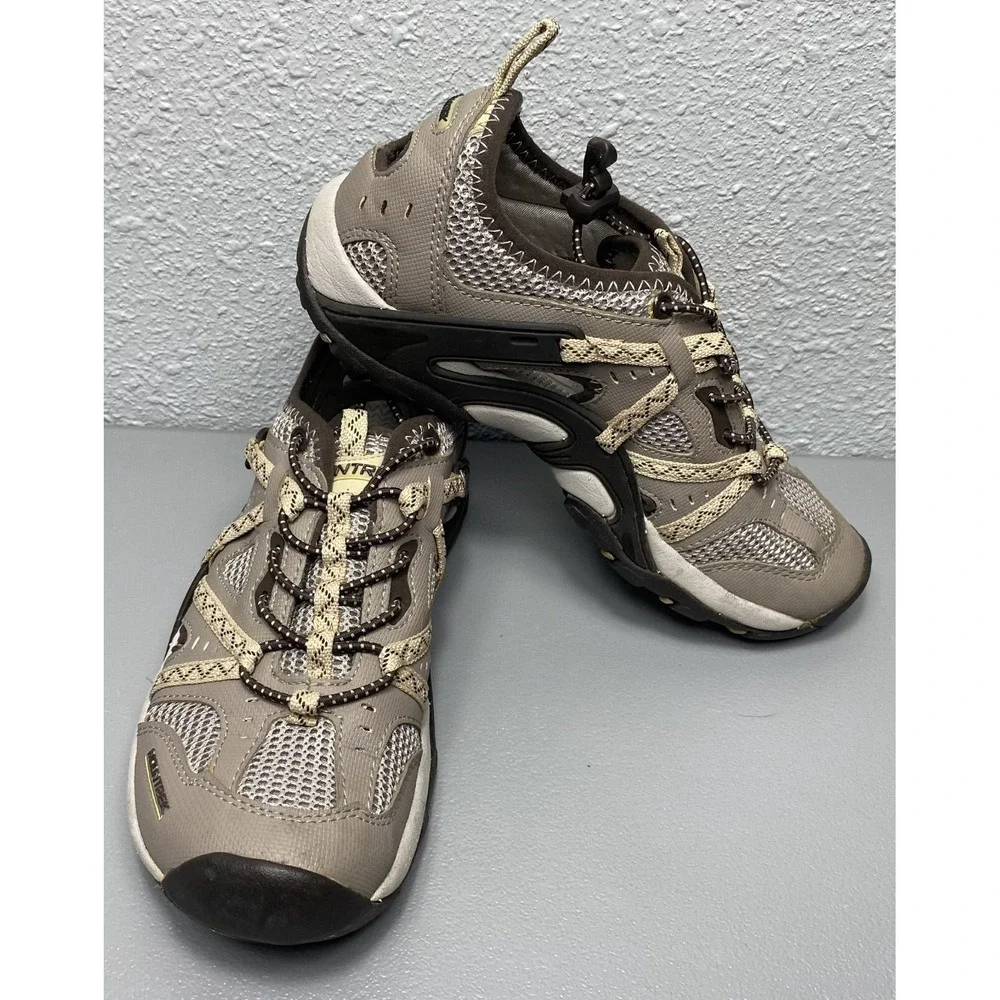 MOUNTREK Women's Cancun QuickDry Mesh Brown Hiking Shoe US Size 7M